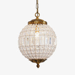 Traditional Gold Globe Chandelier - Lamp Outdoor