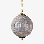Traditional Gold Globe Chandelier - Lamp Outdoor