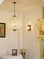 Traditional Gold Globe Chandelier - Lamp Outdoor