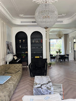 Traditional Gold Globe Chandelier - Lamp Outdoor