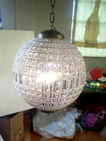 Traditional Gold Globe Chandelier - Lamp Outdoor
