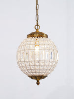 Traditional Gold Globe Chandelier - Lamp Outdoor