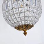 Traditional Gold Globe Chandelier - Lamp Outdoor