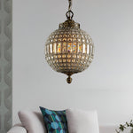Traditional Gold Globe Chandelier - Lamp Outdoor