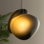 Translucent Frosted Glass Pendant Light - Lamp Outdoor