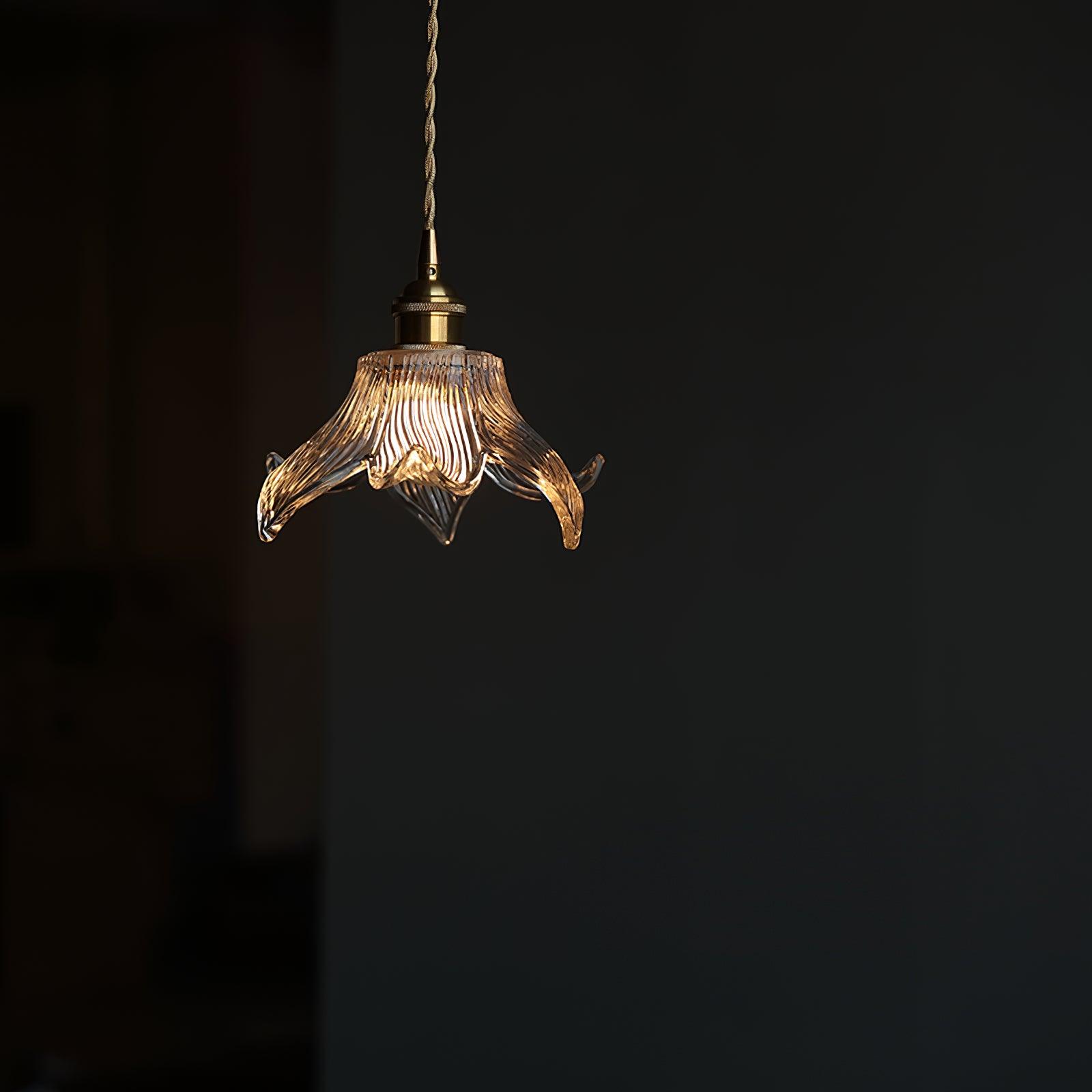 Transparent Crystal Pendant Light - Lamp Outdoor