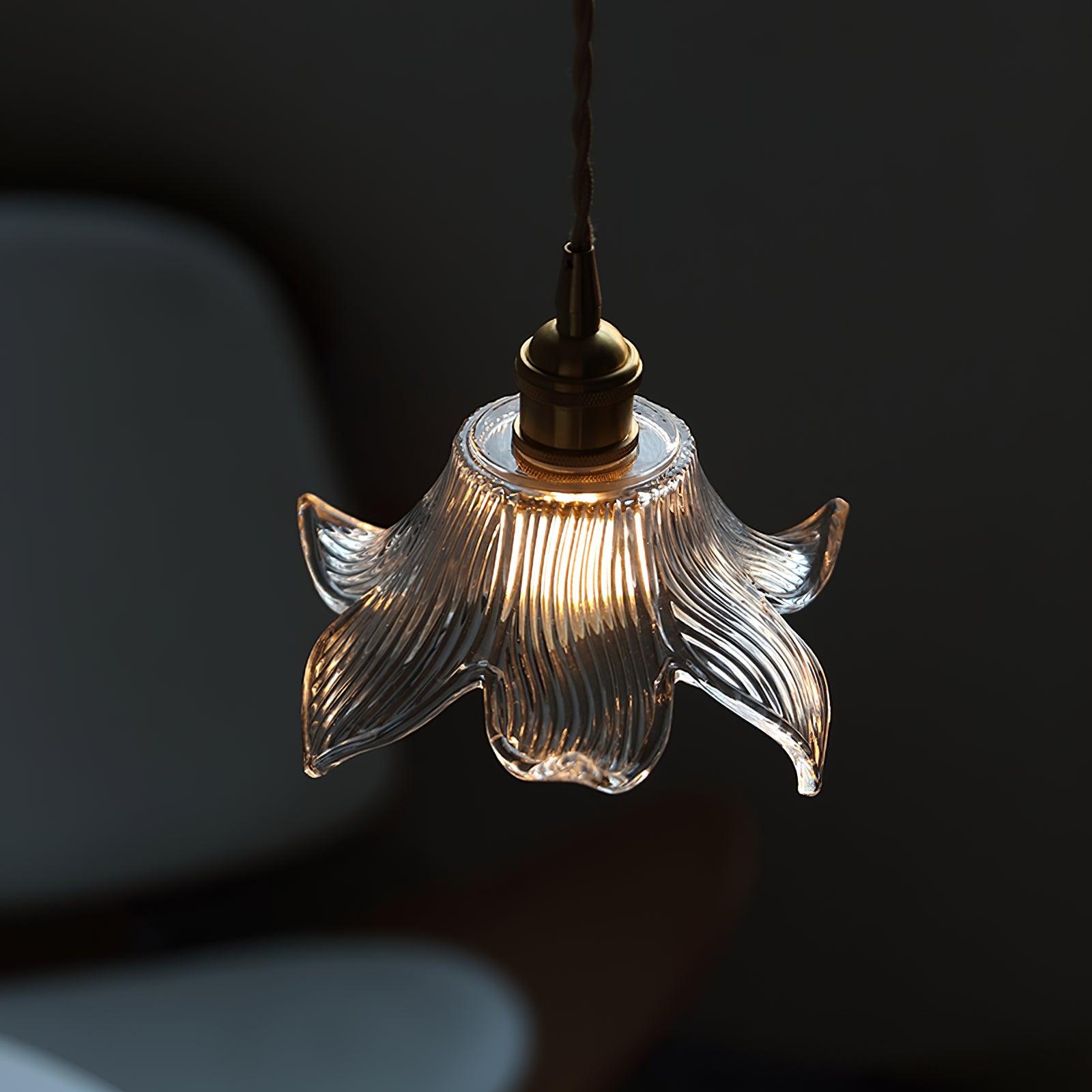 Transparent Crystal Pendant Light - Lamp Outdoor