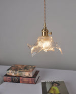 Transparent Crystal Pendant Light - Lamp Outdoor