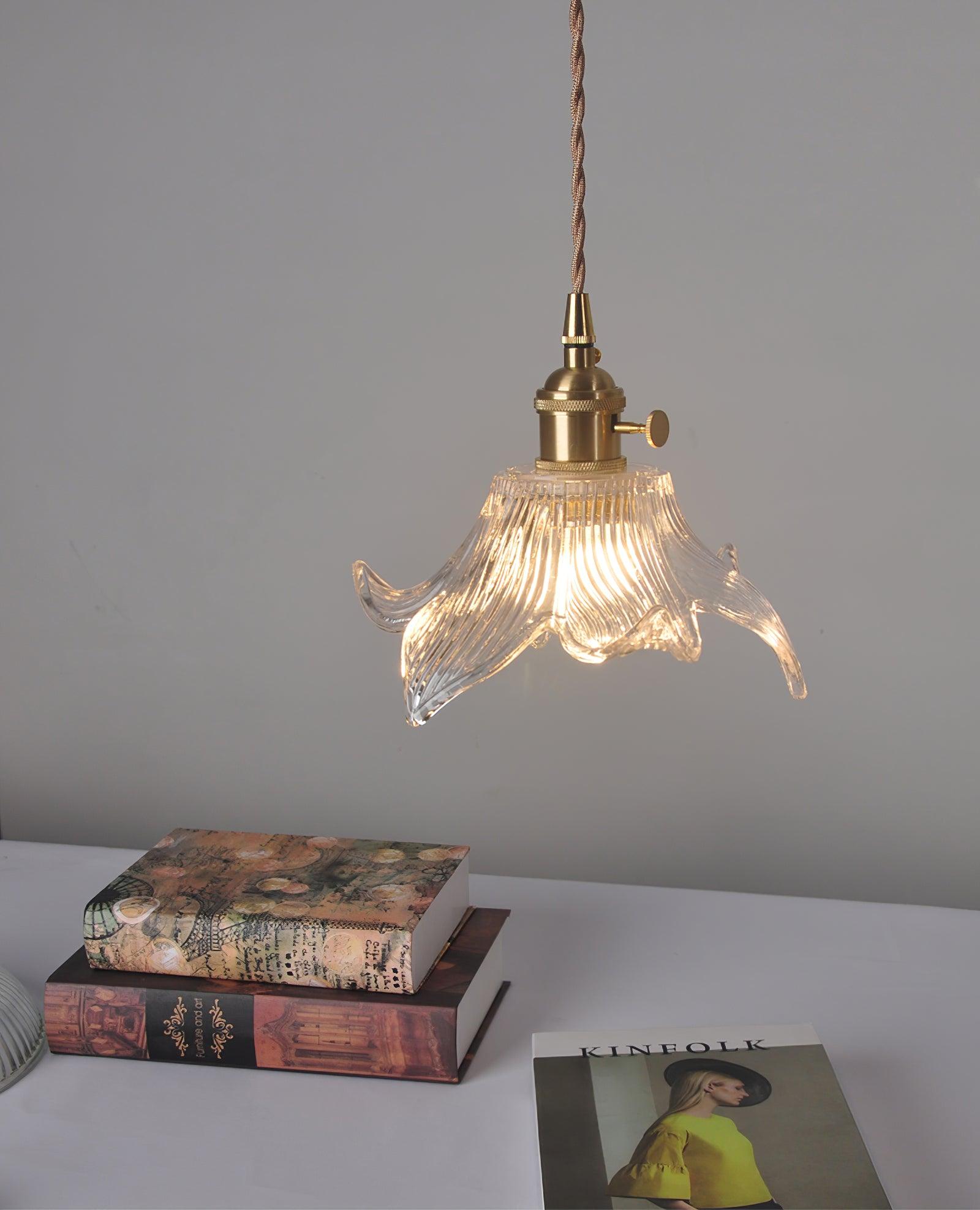 Transparent Crystal Pendant Light - Lamp Outdoor
