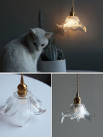 Transparent Crystal Pendant Light - Lamp Outdoor