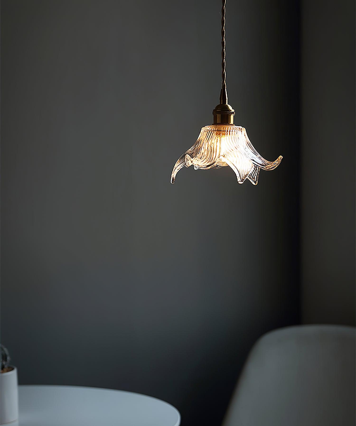 Transparent Crystal Pendant Light - Lamp Outdoor