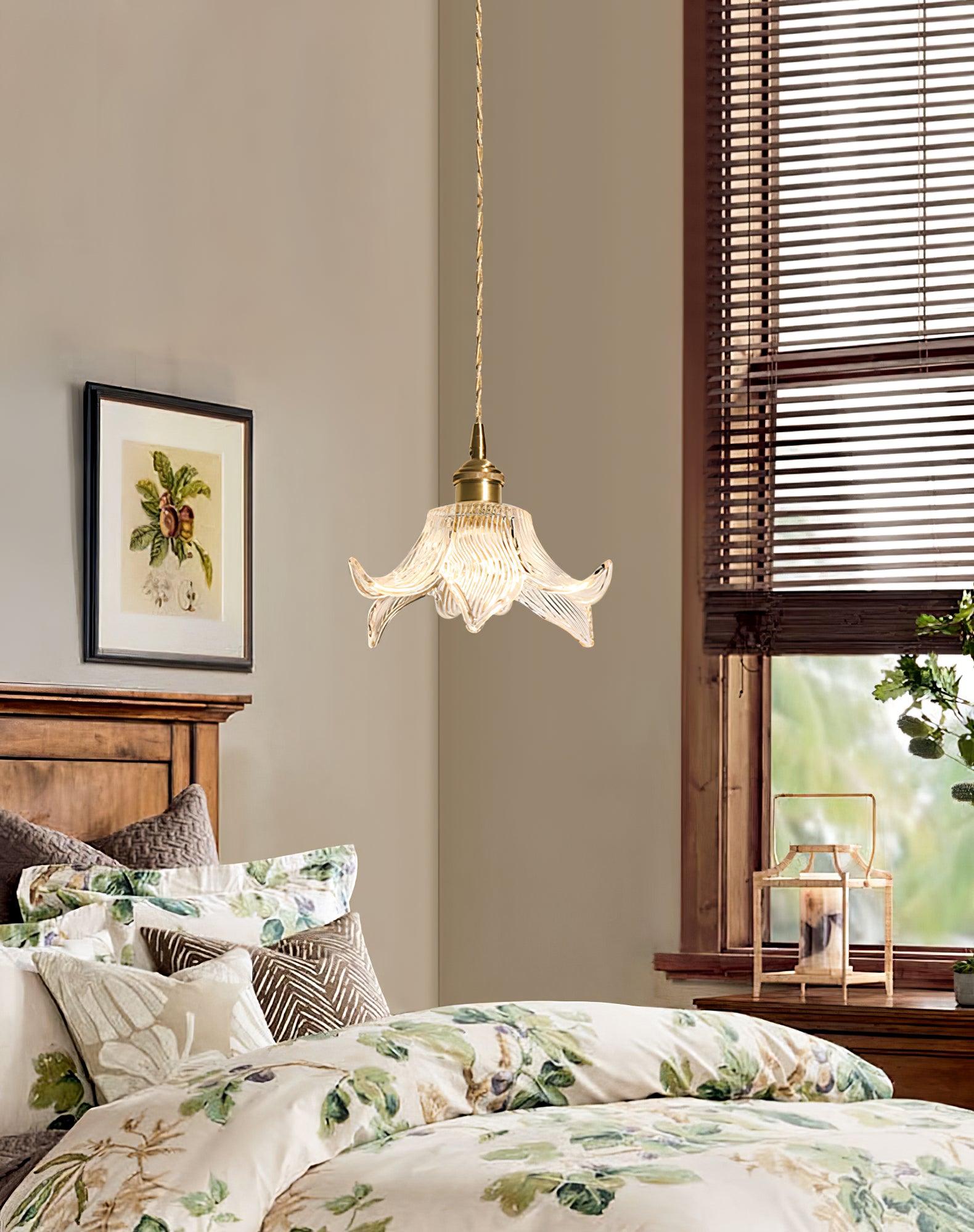 Transparent Crystal Pendant Light - Lamp Outdoor