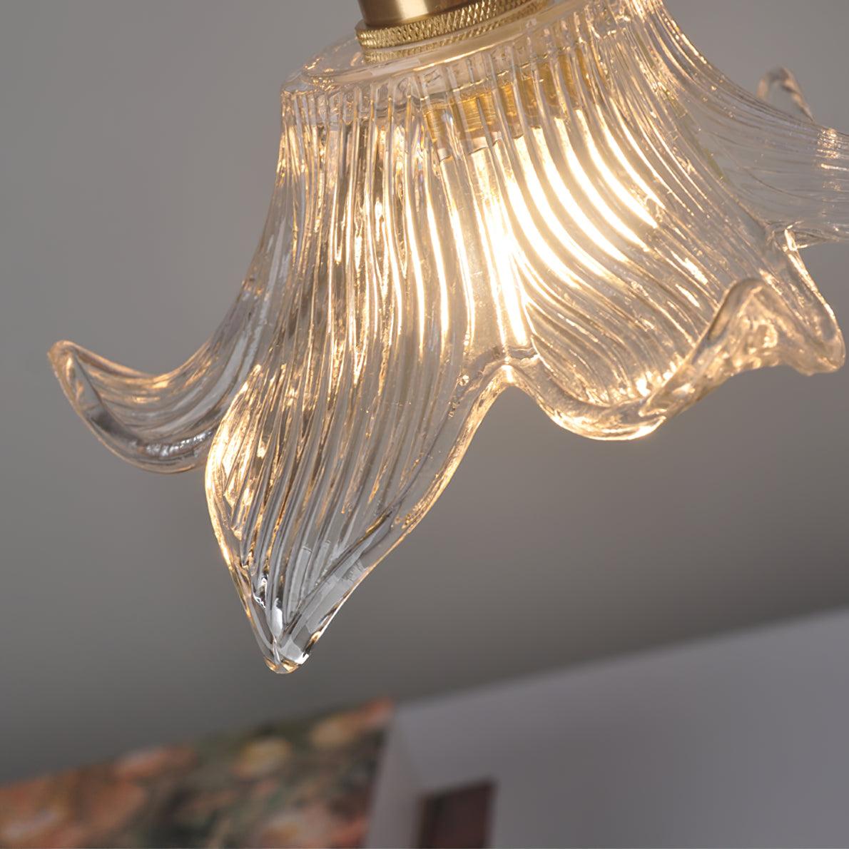 Transparent Crystal Pendant Light - Lamp Outdoor