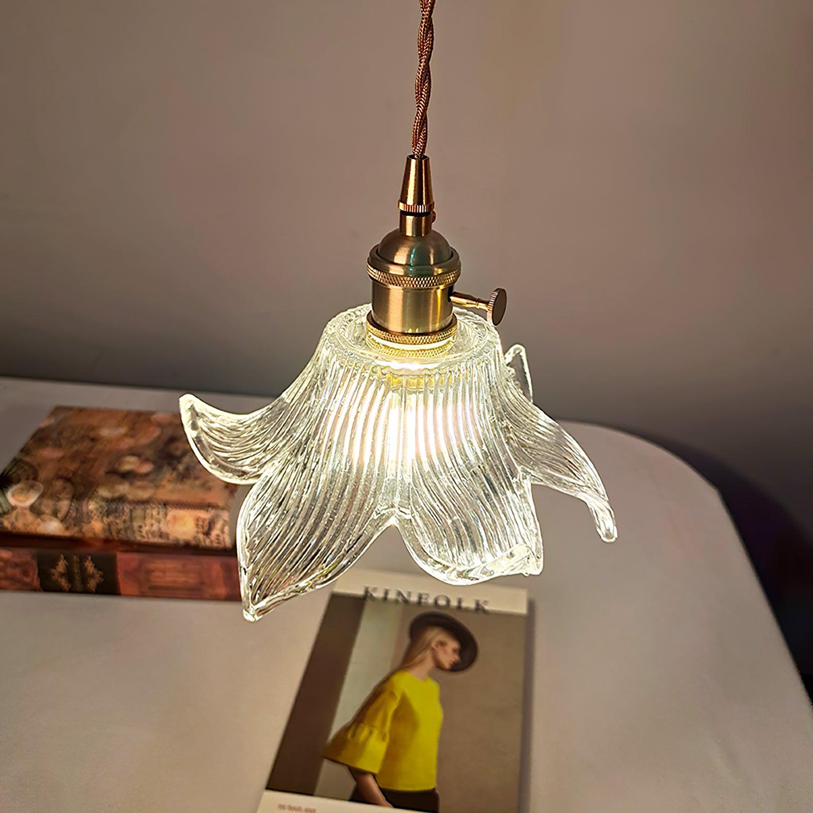 Transparent Crystal Pendant Light - Lamp Outdoor