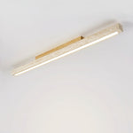 Orvenarae Minimalist Travertine Linear Light - Letslighting