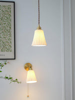 Trumpet Ceramic Pendant Light - Lamp Outdoor