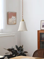 Trumpet Ceramic Pendant Light - Lamp Outdoor