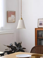 Trumpet Ceramic Pendant Light - Lamp Outdoor