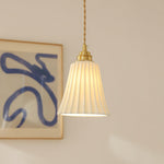Trumpet Ceramic Pendant Light - Lamp Outdoor