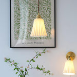 Trumpet Ceramic Pendant Light - Lamp Outdoor