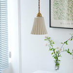 Trumpet Ceramic Pendant Light - Lamp Outdoor