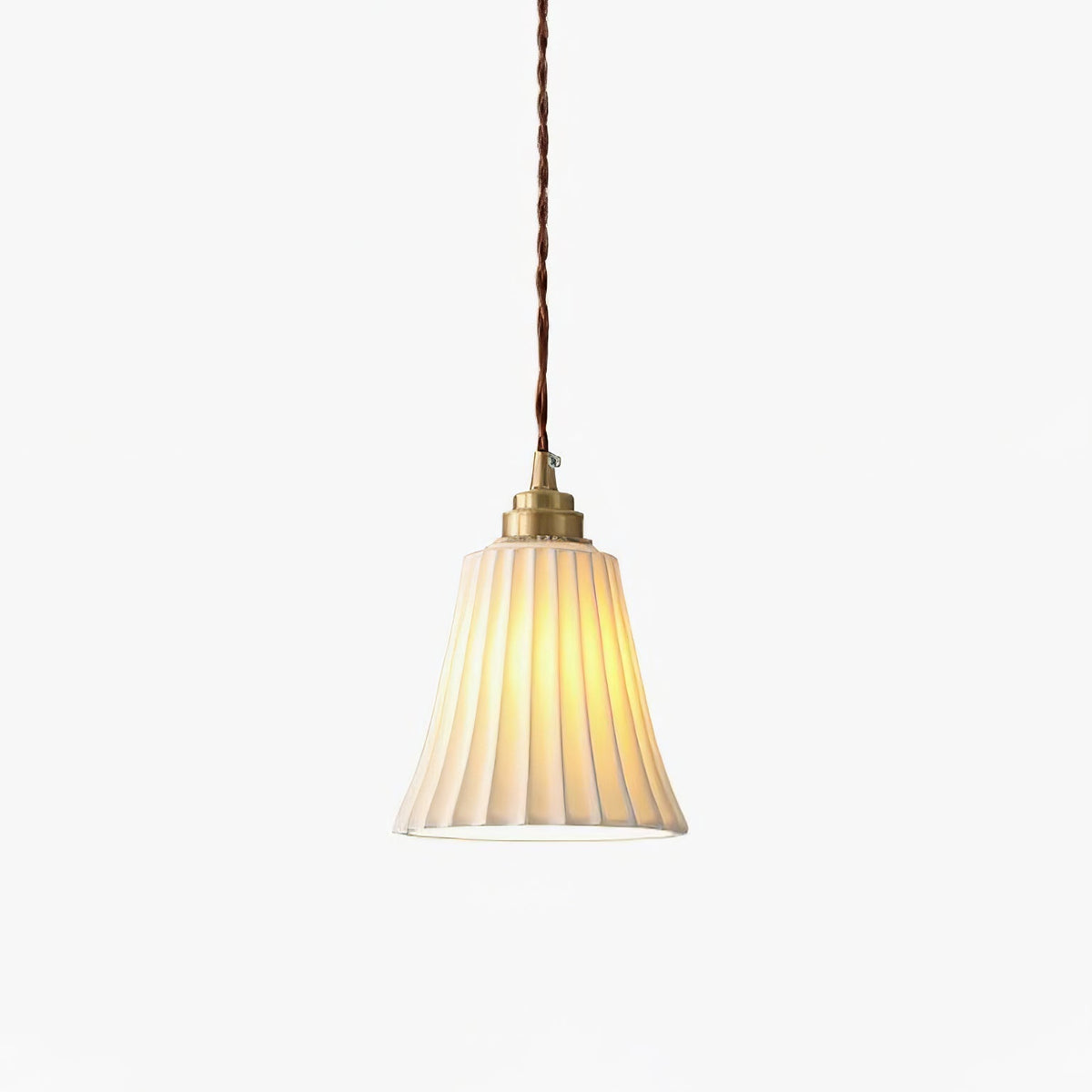 Trumpet Ceramic Pendant Light - Lamp Outdoor
