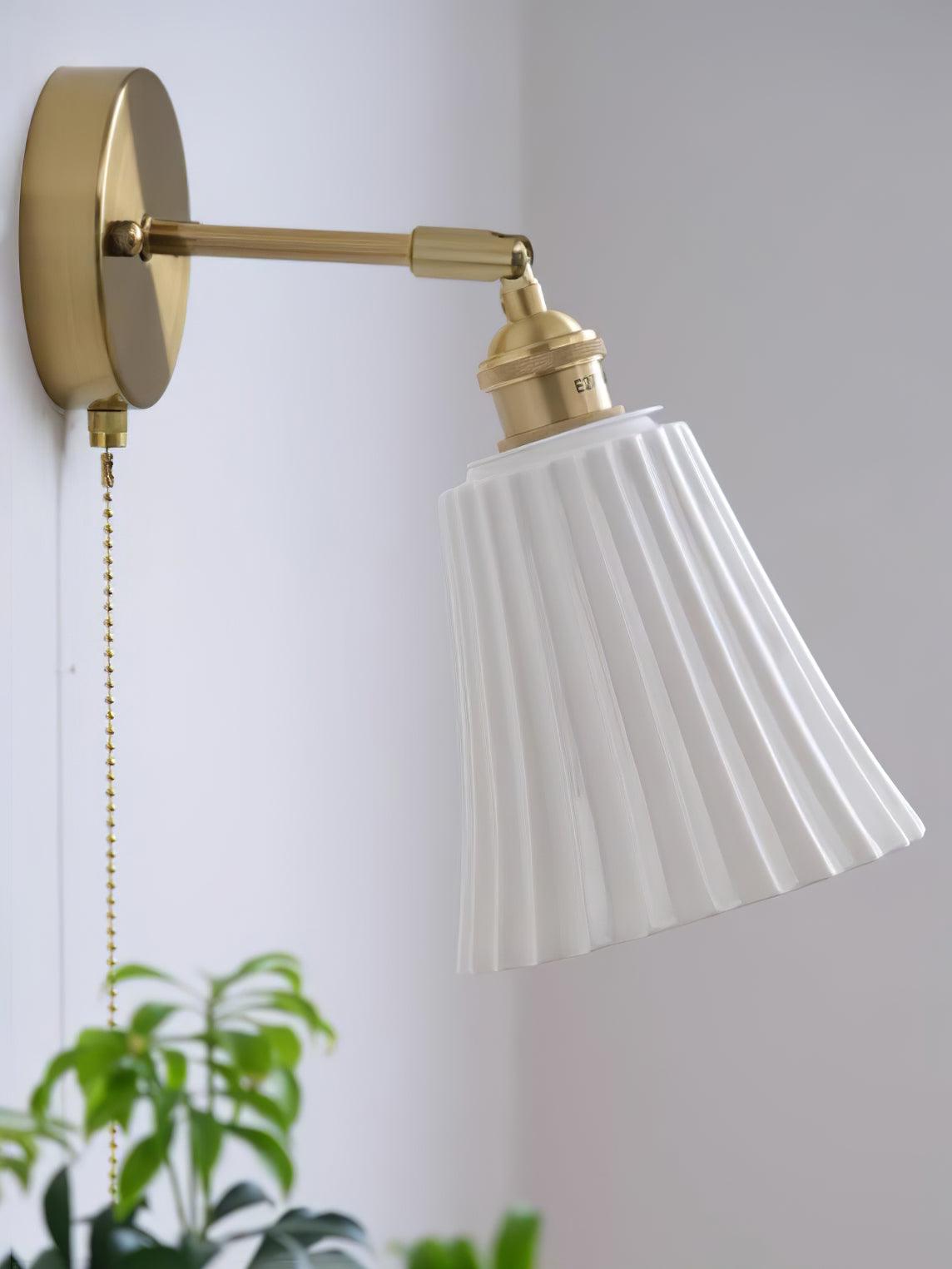 Trumpet Ceramic Wall Light - Lamp Outdoor