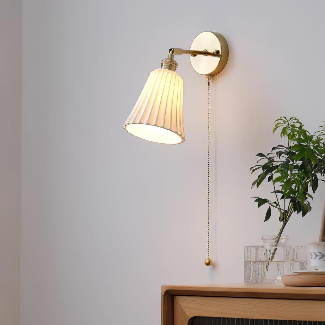 Trumpet Ceramic Wall Light - Lamp Outdoor