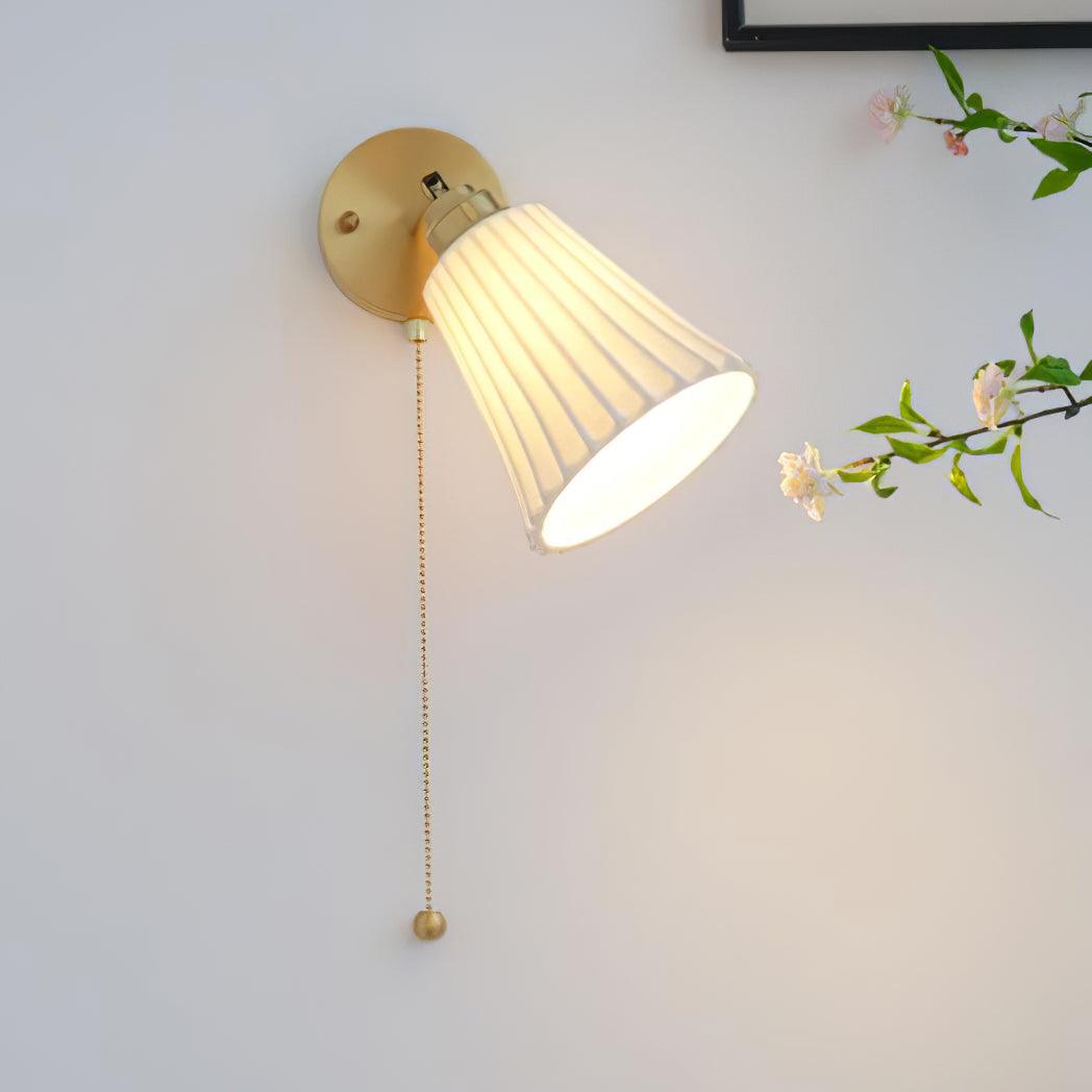 Trumpet Ceramic Wall Light - Lamp Outdoor