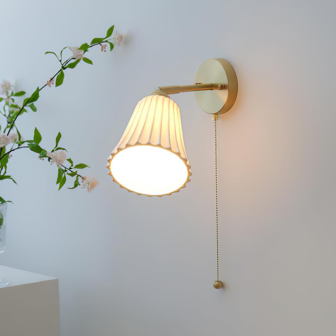 Trumpet Ceramic Wall Light - Lamp Outdoor