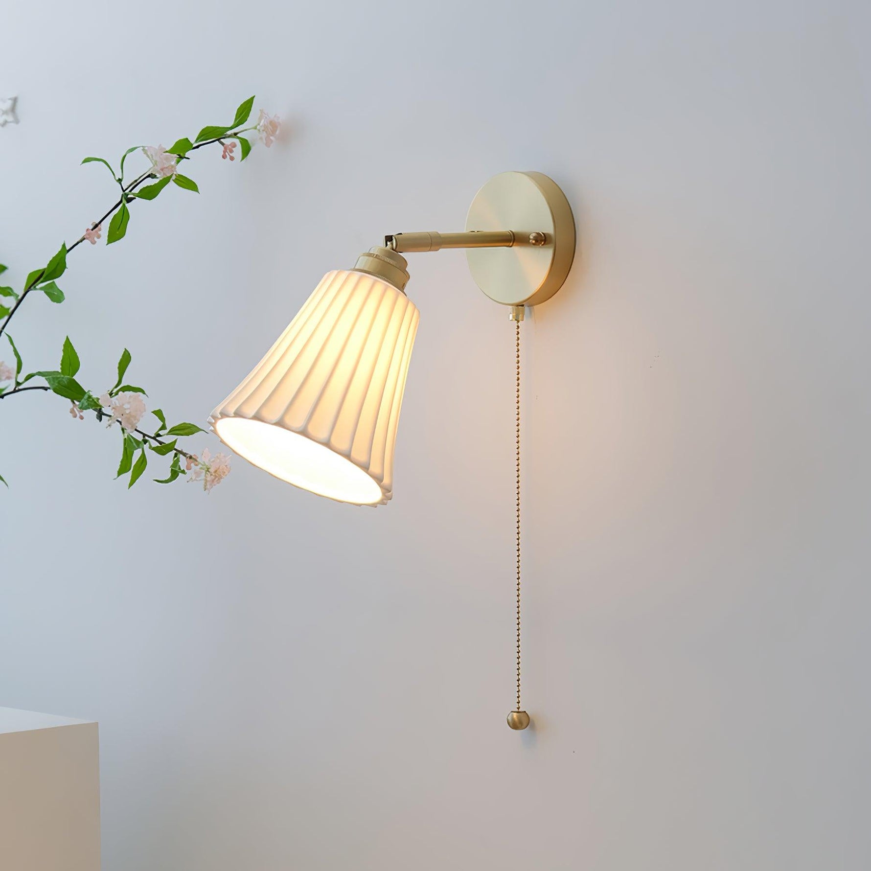 Trumpet Ceramic Wall Light - Lamp Outdoor
