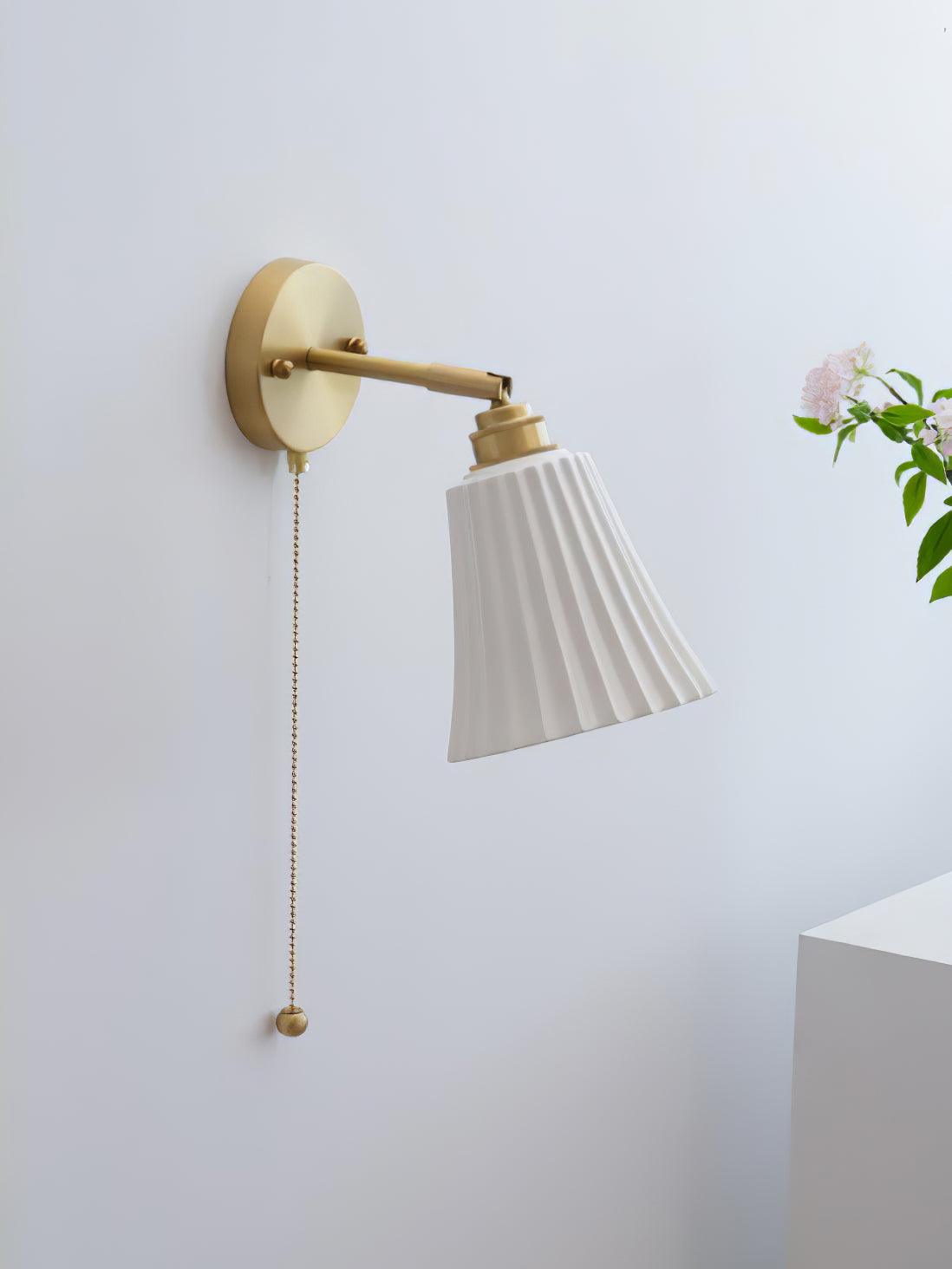 Trumpet Ceramic Wall Light - Lamp Outdoor