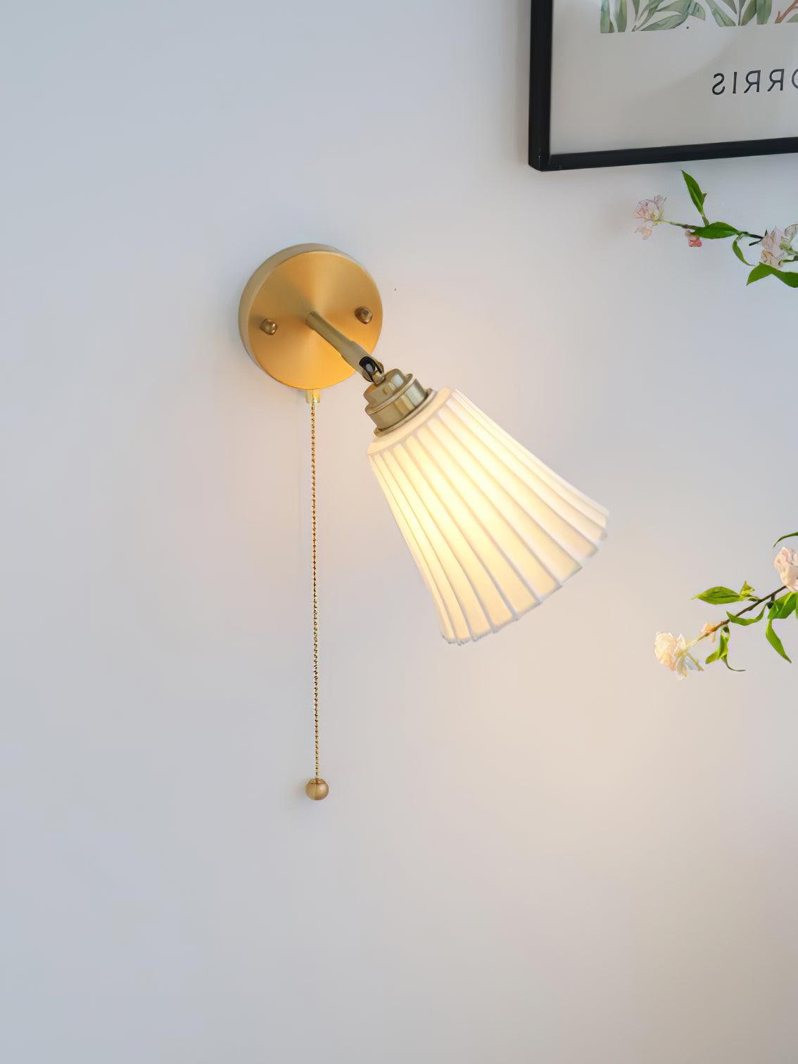 Trumpet Ceramic Wall Light - Lamp Outdoor
