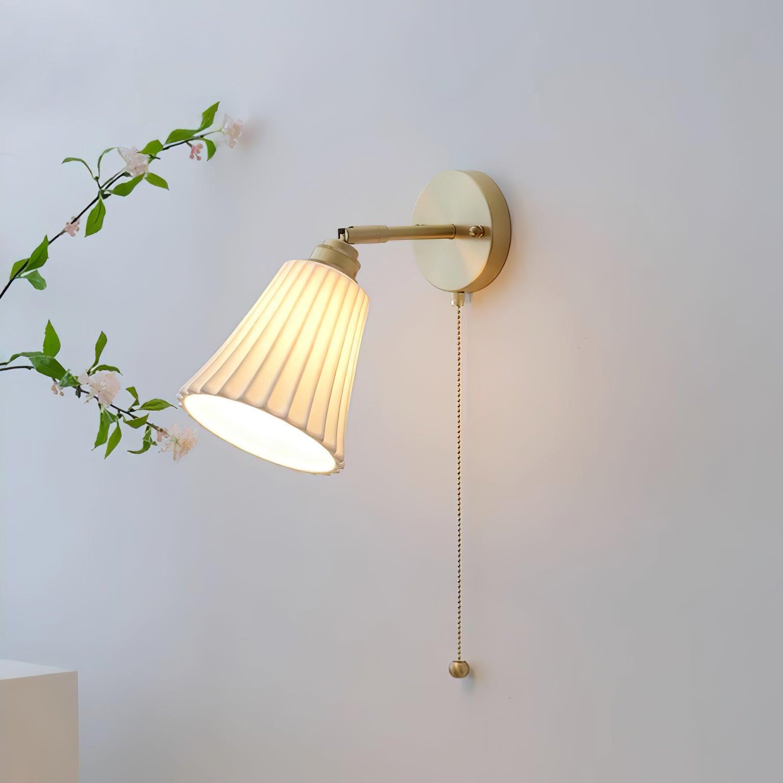 Trumpet Ceramic Wall Light - Lamp Outdoor