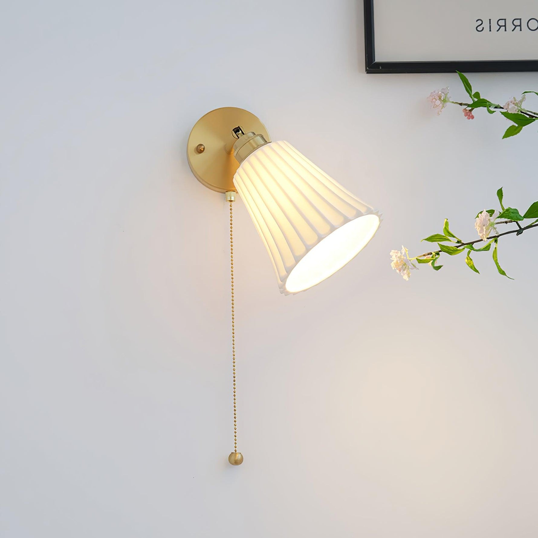 Trumpet Ceramic Wall Light - Lamp Outdoor
