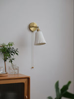 Trumpet Ceramic Wall Light - Lamp Outdoor