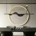 Cushais Wave Wood Pendant Light - Lamp Outdoor