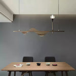 Cushais Wave Wood Pendant Light - Lamp Outdoor