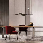 Cushais Wave Wood Pendant Light - Lamp Outdoor