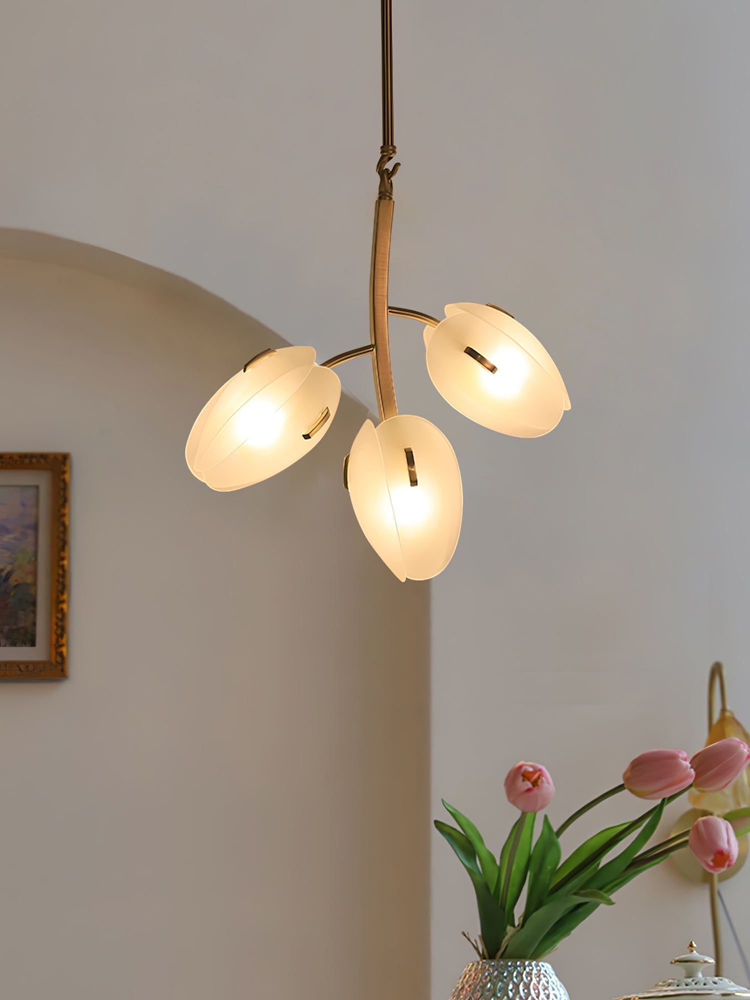 Blossom Contemporary Glass Chandelier - Lamp Outdoor