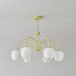 Tulip Matcha Chandelier - Lamp Outdoor