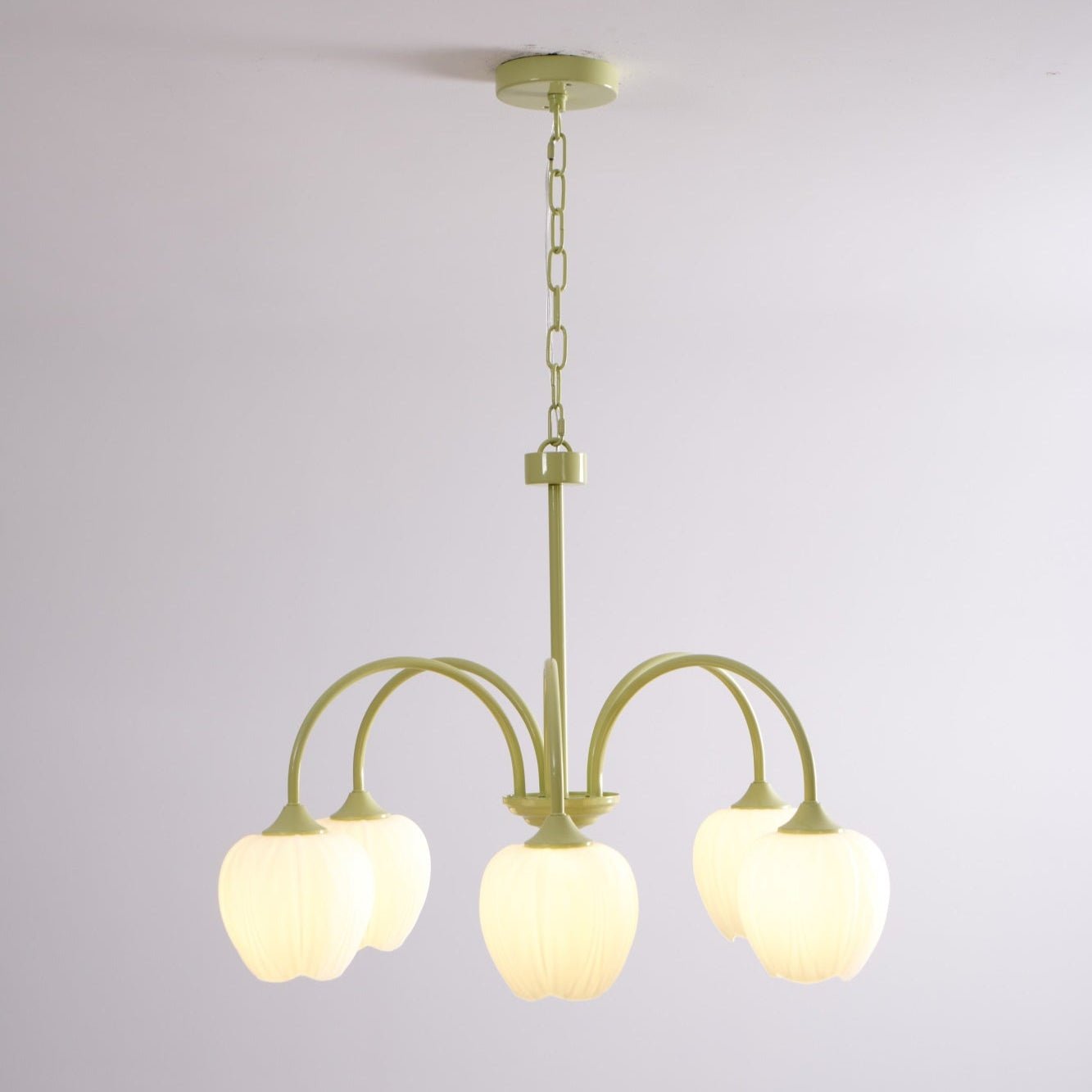 Tulip Matcha Chandelier - Lamp Outdoor