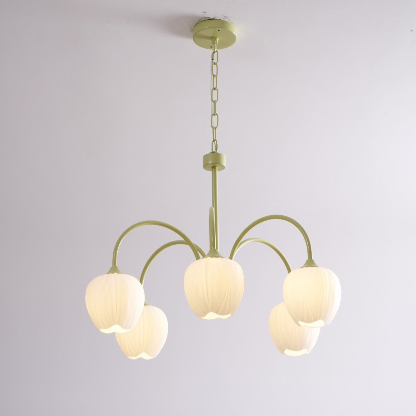 Tulip Matcha Chandelier - Lamp Outdoor