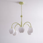 Tulip Matcha Chandelier - Lamp Outdoor