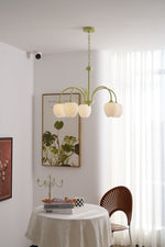 Tulip Matcha Chandelier - Lamp Outdoor