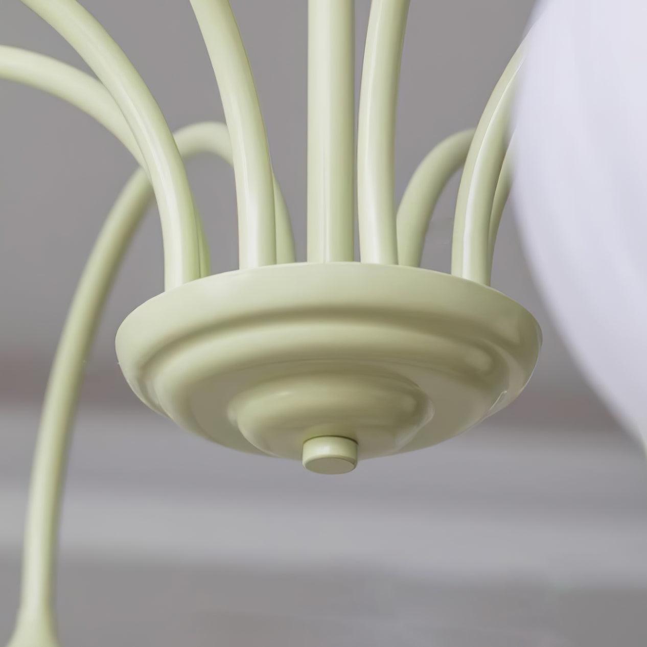 Tulip Matcha Chandelier - Lamp Outdoor