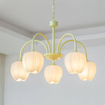 Tulip Matcha Chandelier - Lamp Outdoor