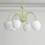 Tulip Matcha Chandelier - Lamp Outdoor