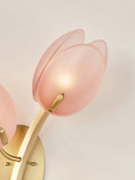 Orlantha Nordic Art Bloom Glass Wall Light - Letslighting