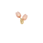 Orlantha Nordic Art Bloom Glass Wall Light - Letslighting